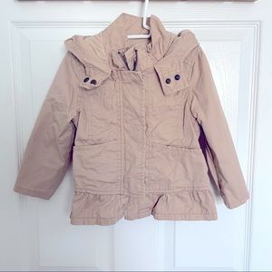 💛 ❄️ EEUC OLD NAVY KIDS TODDLER GIRLS 2T FALL JACKET PEPLUM